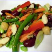 3 Bean 2 Nut Salad