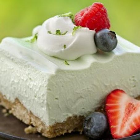 Light ‘n Fluffy Key Lime Dessert Squares