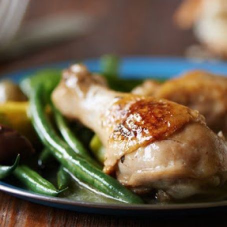 Chicken-Squash Fricassee