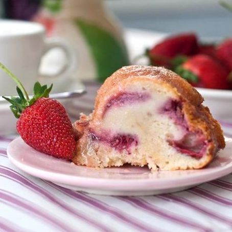 Strawberry Yogurt Cake