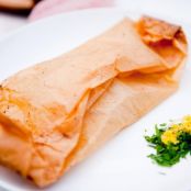Fish in Parchment with Citrus Reduction