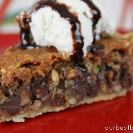 CHOCOLATE CHIP COOKIE PIE
