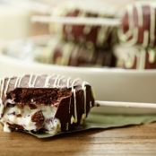 Chocolatey Chip Ice Cream Sandwich Pops