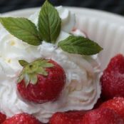 Strawberry Meringues****