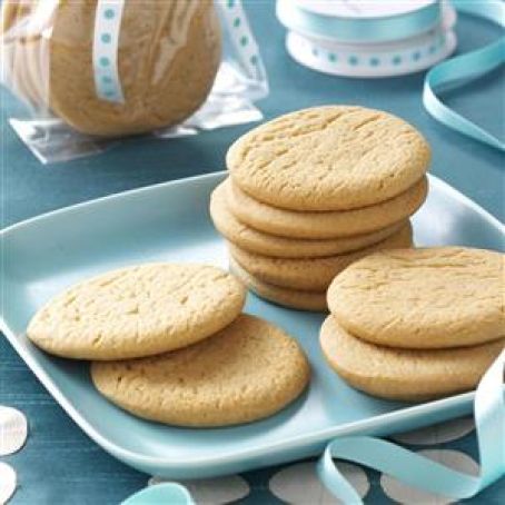 Icebox Honey Cookies