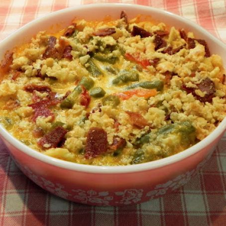 HCG Diet (P3) Cheesy Green Beans and Cauliflower