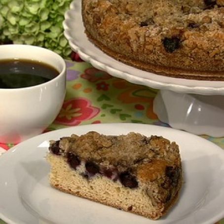 Blueberry Crumb Coffeecake