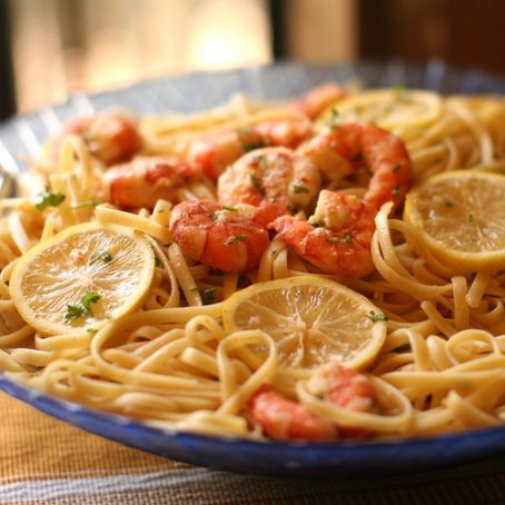 Linguine With Shrimp Scampi