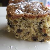 Cinnamon Banana Chocolate Chip Cake