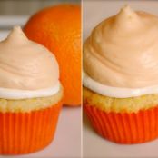 Orange Creamsicle Cupcakes