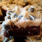 Cookie Dough Topped Brownies