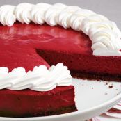 Red Velvet Cheesecake w/devils food cake mix