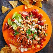 Tequila Shrimp Nachos