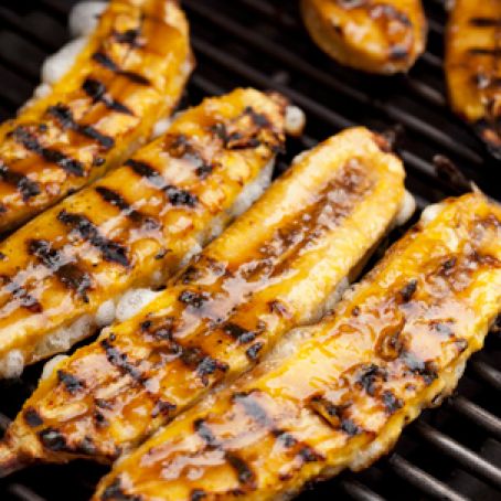 Delicious Grilled Ripe Plantains