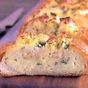 Lemon and Basil Eggs over Foccacia