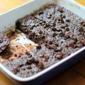 brownie - Flourless Chocolate Chip Zucchini Oat Brownies