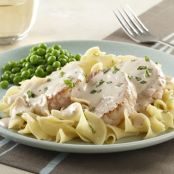 Pork Medallions Alfredo