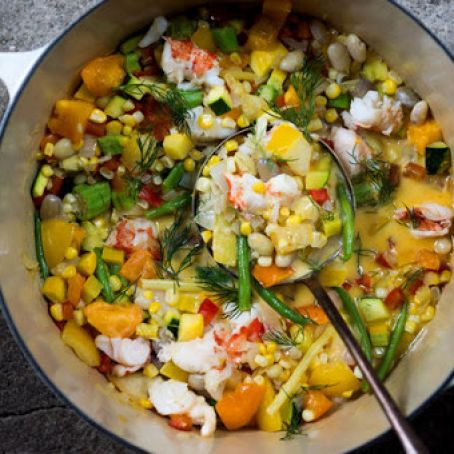 Lobster Succotash