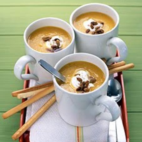 Pureed Butternut Squash Soup