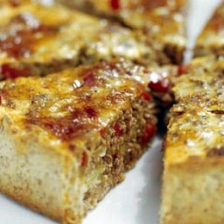 Paj med köttfärsröra