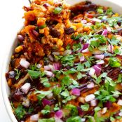 BBQ Chicken Quinoa Casserole