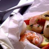 Seafood in Parchment Parcels