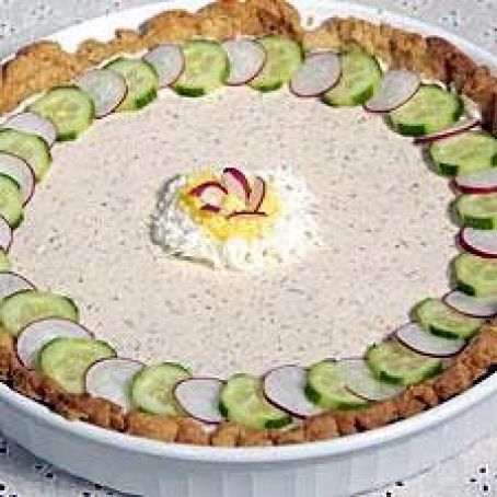 Smoked Salmon and Cream Cheese Tart