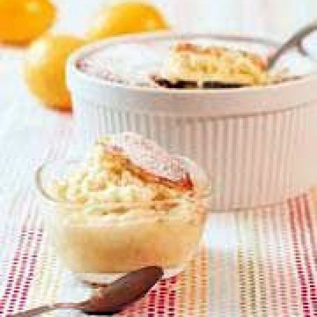 Lemon Pudding Soufflé
