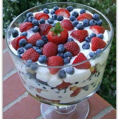 Mixed Berry Trifle
