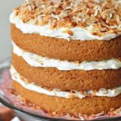 Triple Coconut Rum Cake