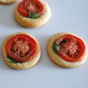 two tarts – tomato basil & tomato cheddar