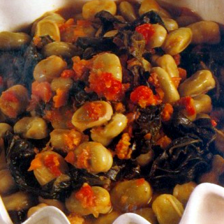 Scafata di Fagioli e Scarola