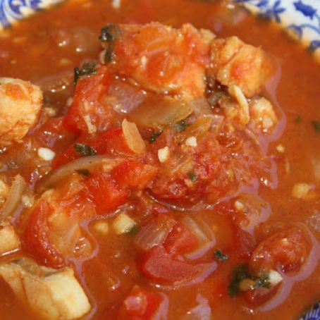 Spicy Red Fish Stew