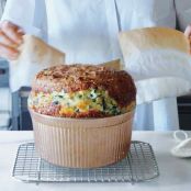 Cheese-and-Kale Souffle