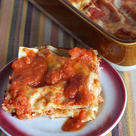 Chicken Sausage and Mozzarella Lasagna