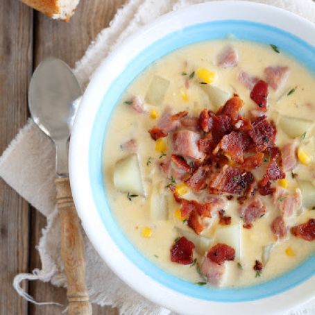 HAM AND POTATO CHOWDER