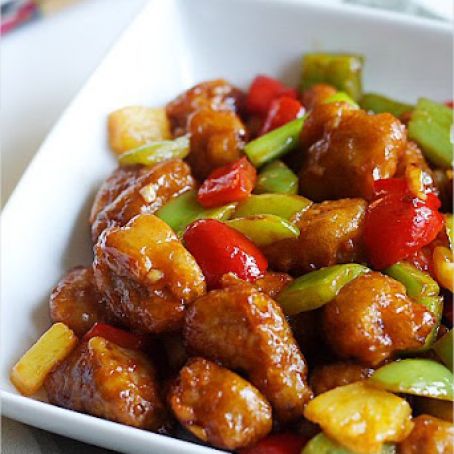 Sweet & Sour Chicken or Pork