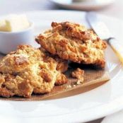 Butterscotch Drop Scones