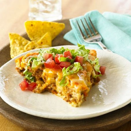 Turkey - Impossibly Easy Turkey Taco Pie
