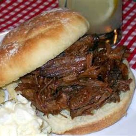 Crock Pot BBQ Beef Sandwiches