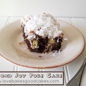 Almond Joy Poke Cake
