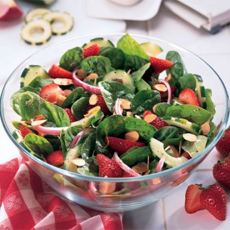 Spinach Salad with Strawberries