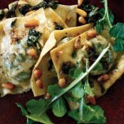 Arugula and Goat Cheese Ravioli