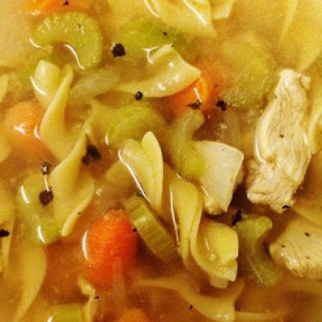 Quick and Easy Chicken Noodle Soup