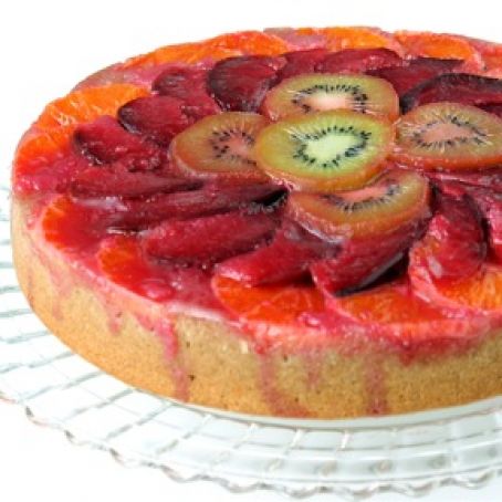 Sangria Upside Down Cake
