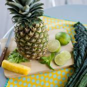 Pineapple Mojito Green Smoothie