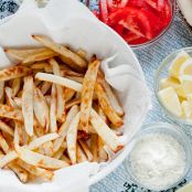 Baked Fries with Rosemary-Lemon Salt