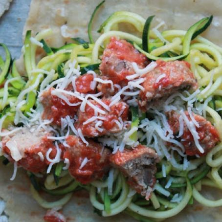 ZUCCHINI SPAGHETTI PIE PANINOS