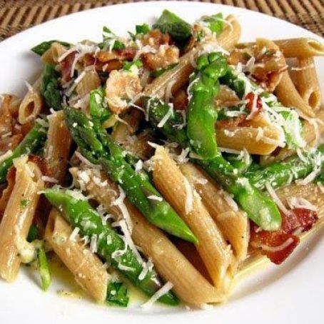 Aspargus Carbonara