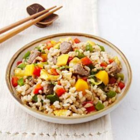 Thai Beef & Mango Fried Rice